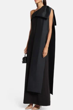 Adrian One Shoulder Maxi Dress
