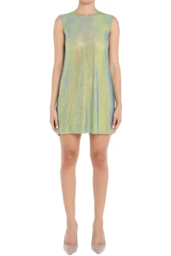 A-Line Sleeveless Mini Dress