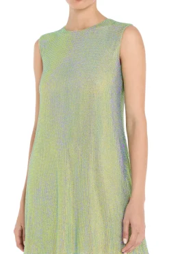 A-Line Sleeveless Mini Dress