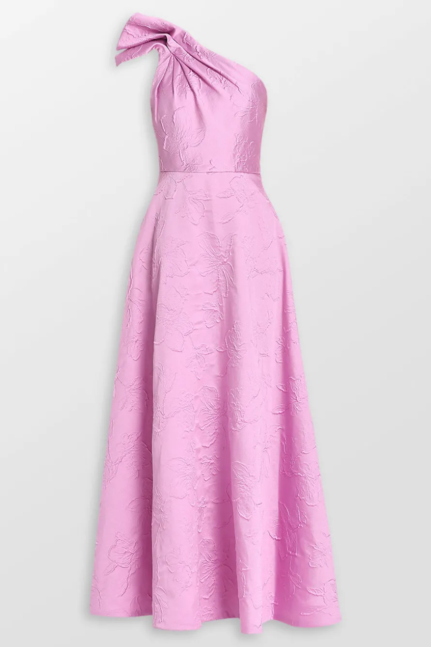 Amira Jacquard Maxi Dress
