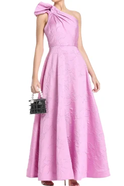 Amira Jacquard Maxi Dress