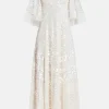 Anais Sequin Evening Dress