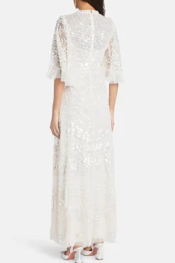 Anais Sequin Evening Dress