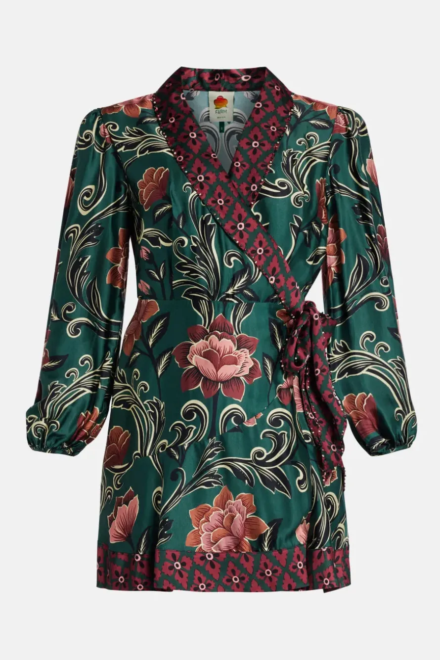 Arabesque Floral Mini Dress