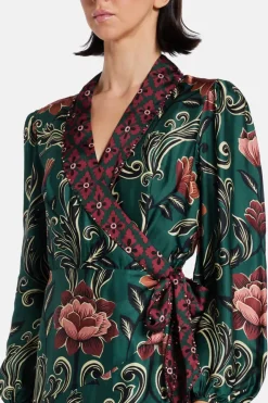 Arabesque Floral Mini Dress