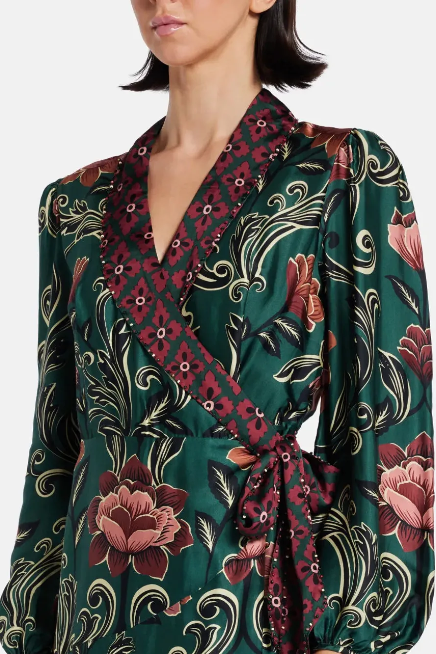 Arabesque Floral Mini Dress