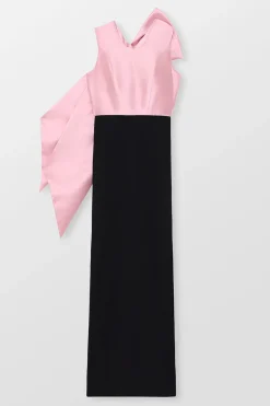Arla Floor-Length Column Skirt