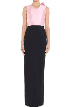 Arla Floor-Length Column Skirt