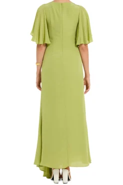 Arlowe Maxi Dress With Front Knot