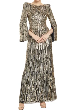 Avalon Embellished Evening Gown
