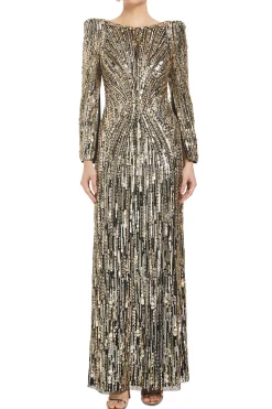 Avalon Embellished Evening Gown