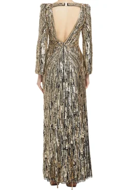 Avalon Embellished Evening Gown