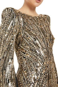 Avalon Embellished Evening Gown