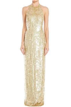 Averie Sleeveless Evening Gown