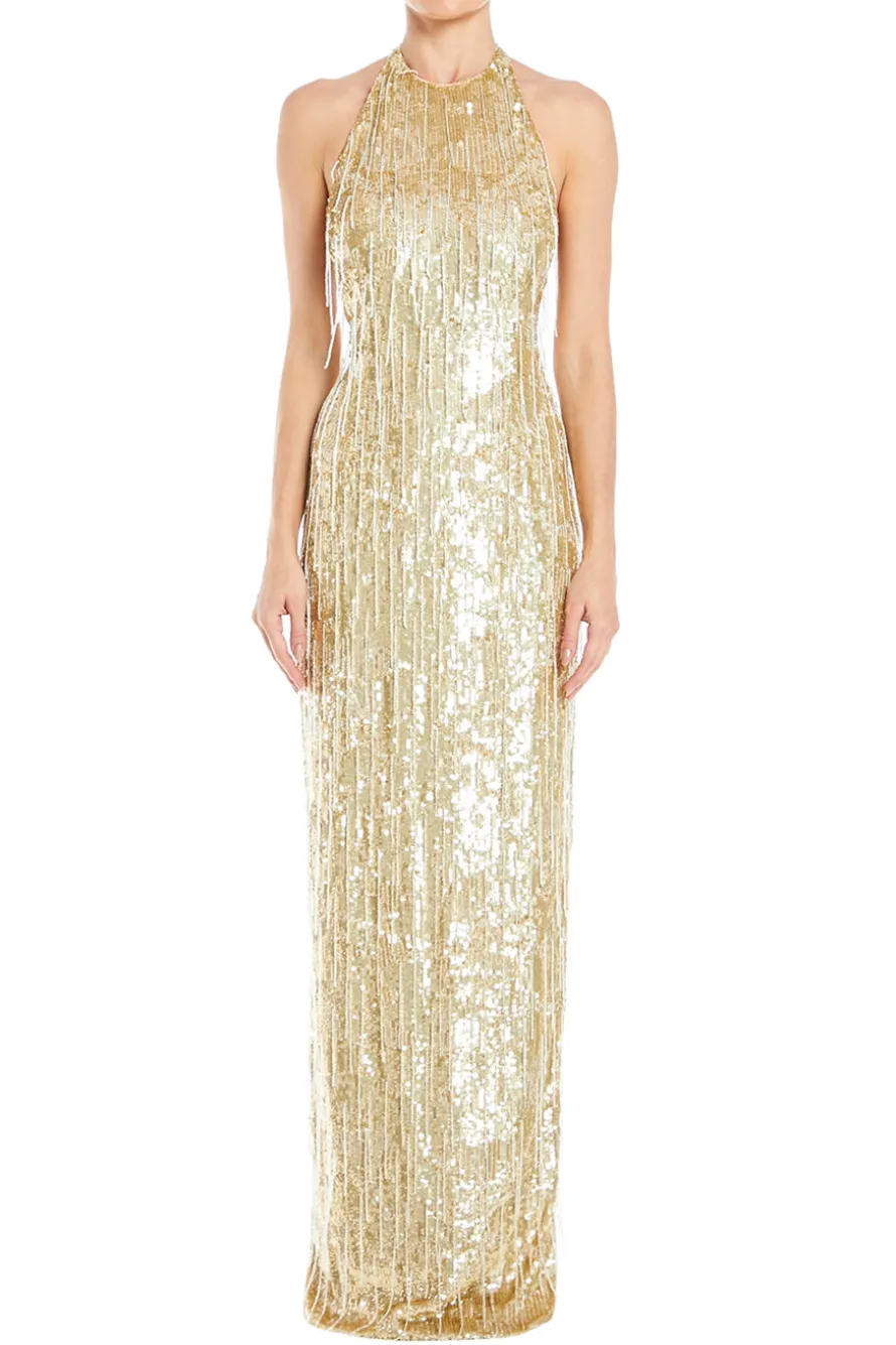 Averie Sleeveless Evening Gown