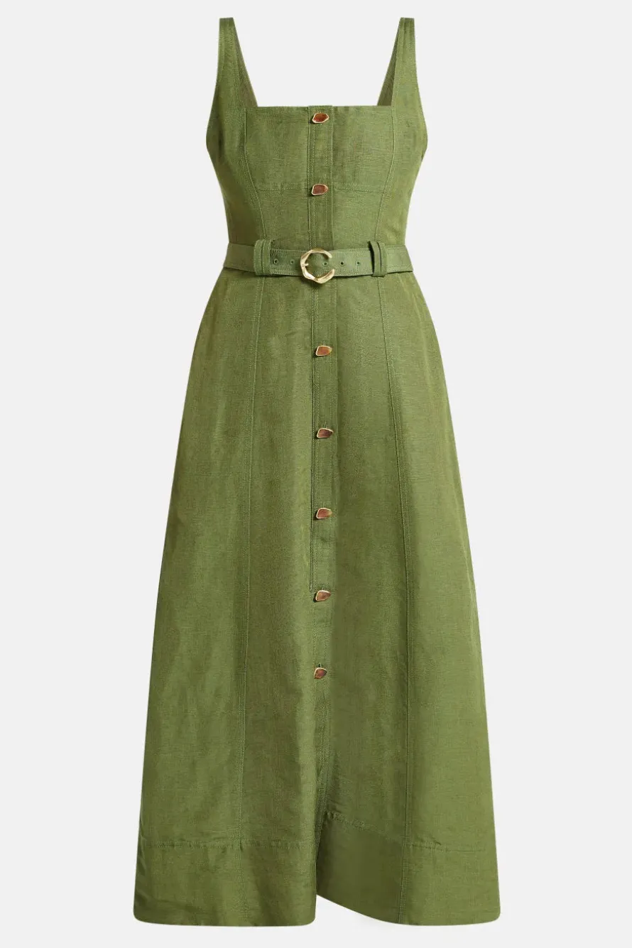Axle Utility Midi Dress