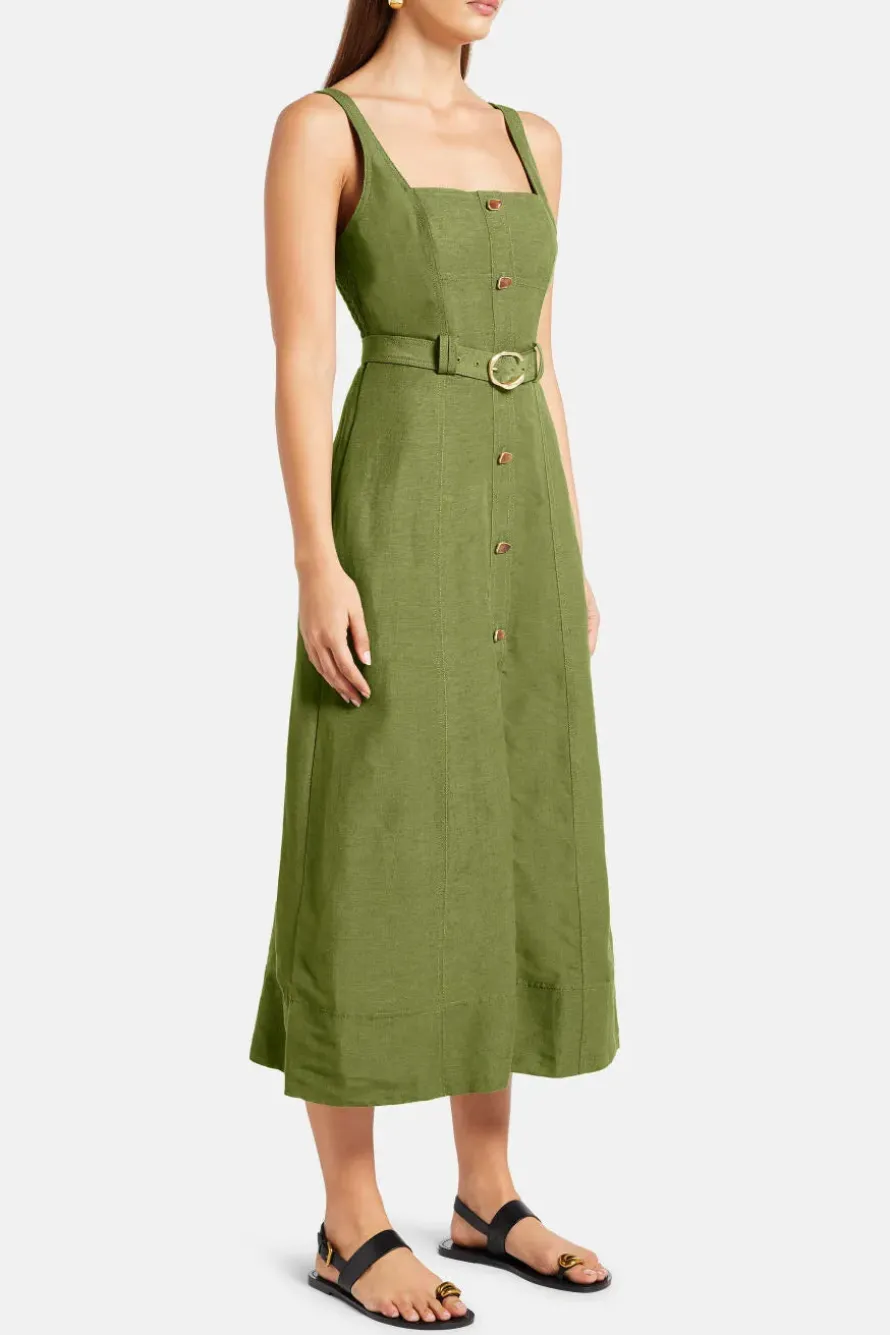 Axle Utility Midi Dress