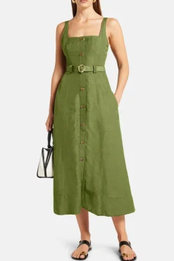 Axle Utility Midi Dress