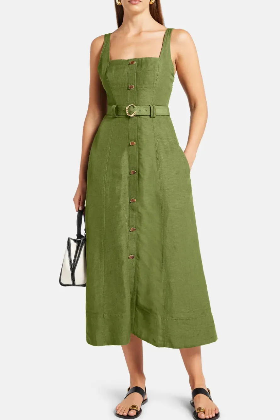 Axle Utility Midi Dress