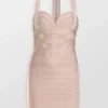 Bandage Sweetheart Mini Dress