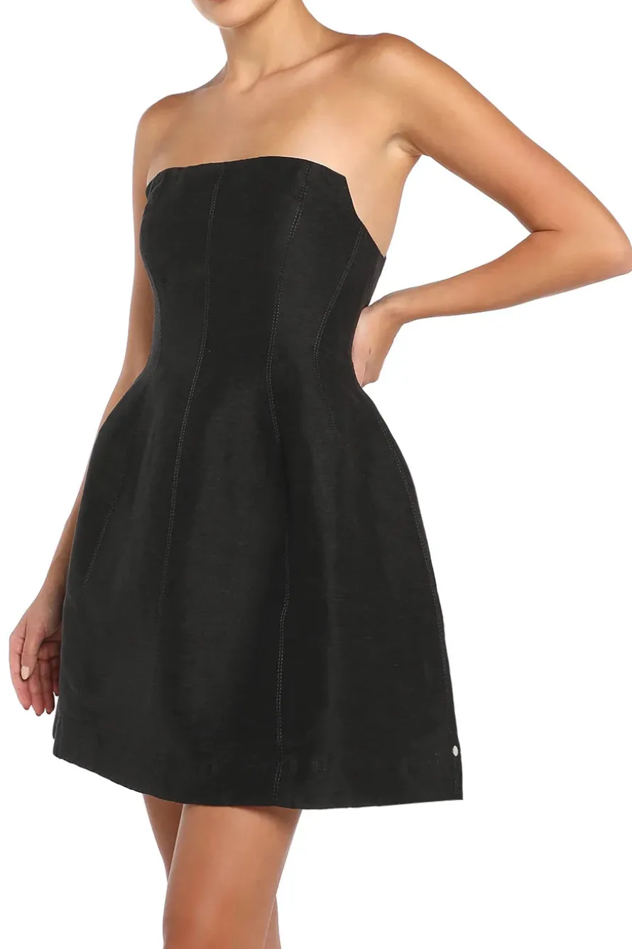 Baret Strapless Mini Dress