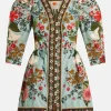 Beauty Bouquet Mini Dress