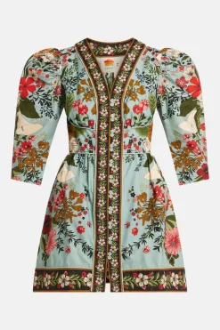 Beauty Bouquet Mini Dress