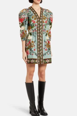 Beauty Bouquet Mini Dress