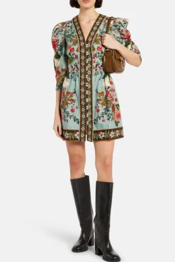Beauty Bouquet Mini Dress