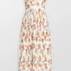 Becoming Bow Back Midi Dress