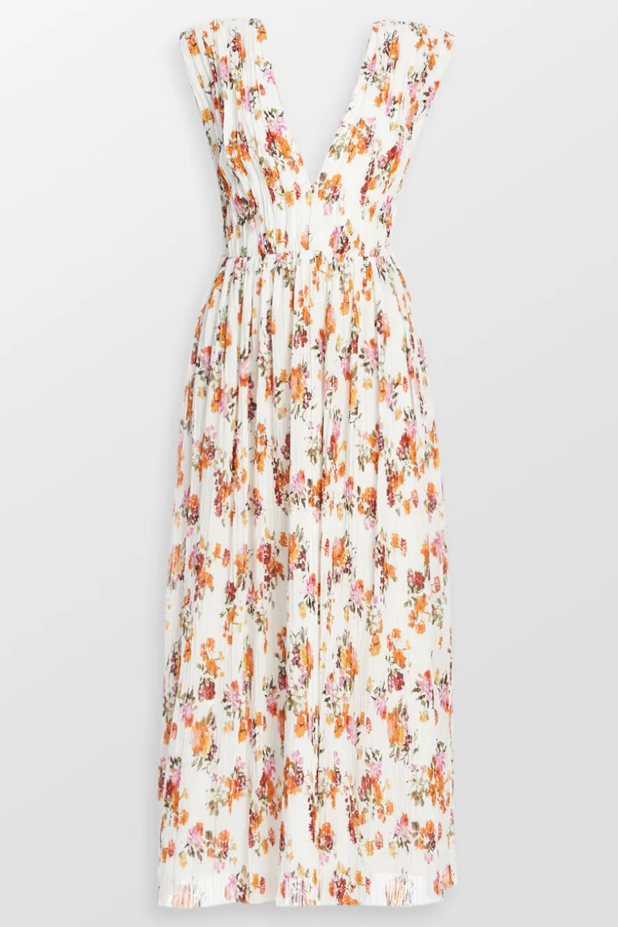 Becoming Bow Back Midi Dress