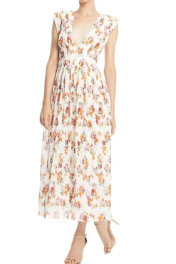 Becoming Bow Back Midi Dress