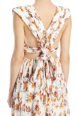 Becoming Bow Back Midi Dress