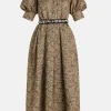 Belted Evening Dress
