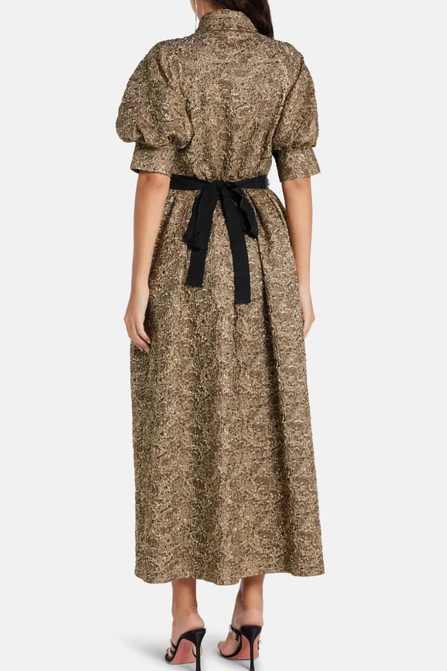 Belted Evening Dress