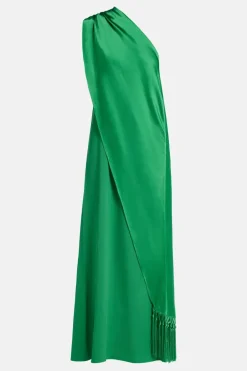 Berenson One Shoulder Maxi Dress