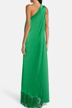 Berenson One Shoulder Maxi Dress