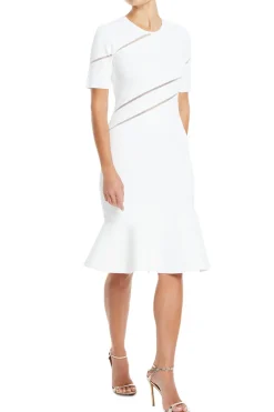 Beth Striped Midi Dress