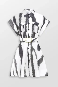 Billie Pocket Shirt Mini Dress