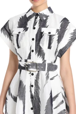 Billie Pocket Shirt Mini Dress