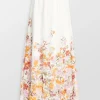 Boeri Border Print Midi Dress