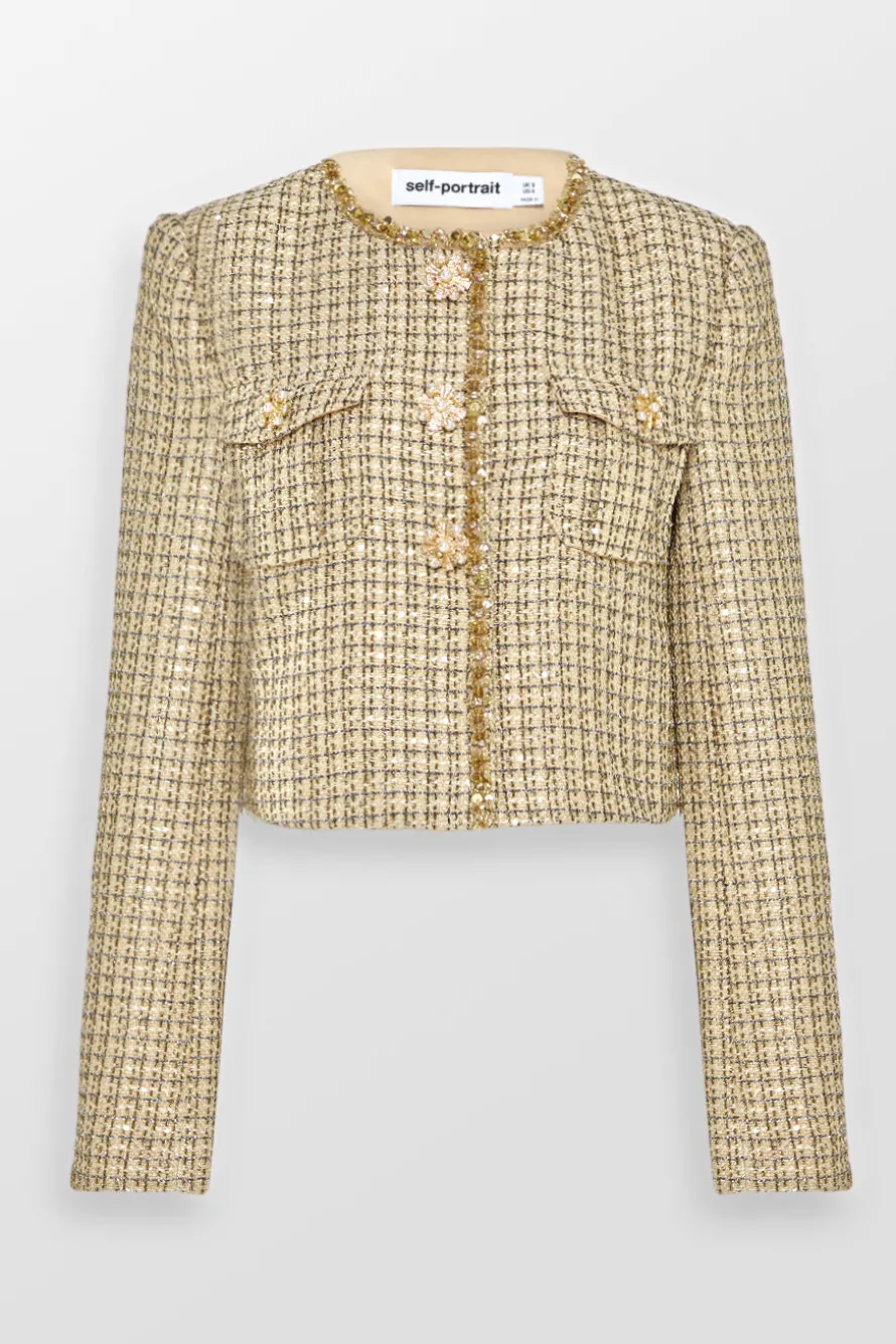 Boucle Cropped Jacket