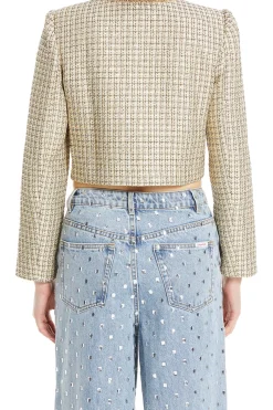 Boucle Cropped Jacket
