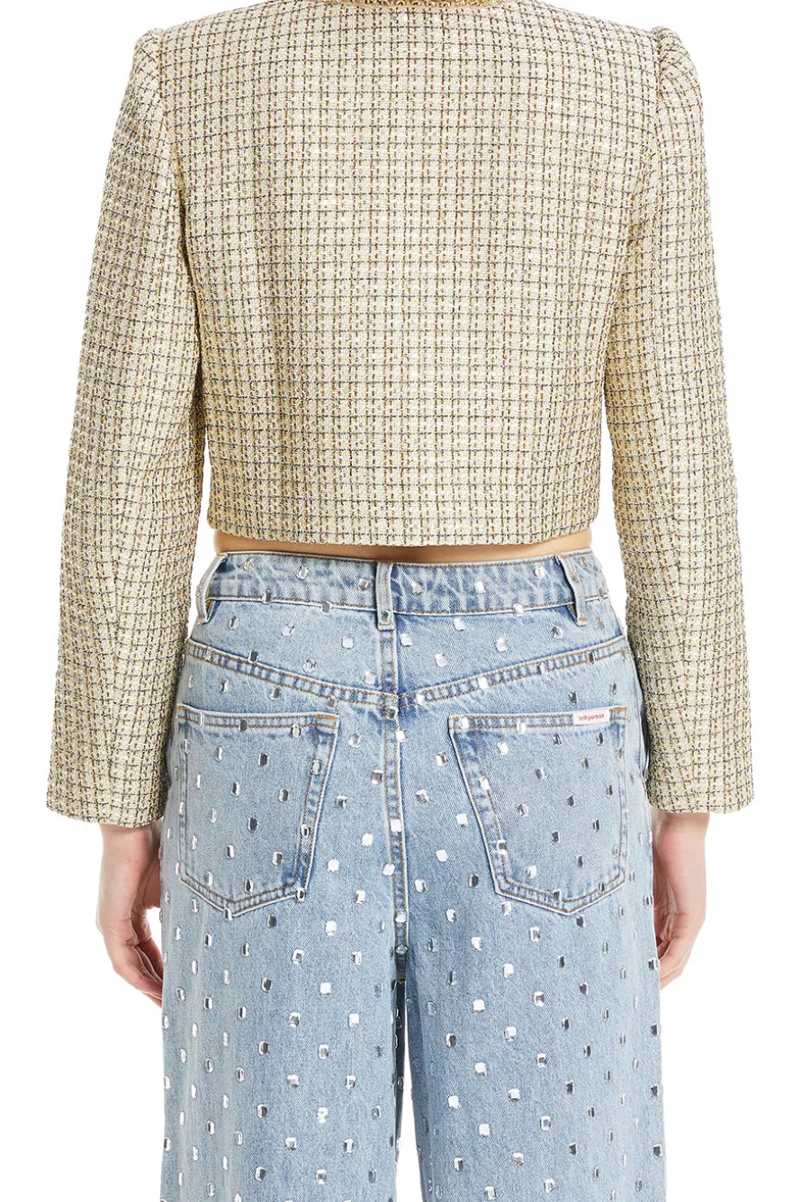 Boucle Cropped Jacket