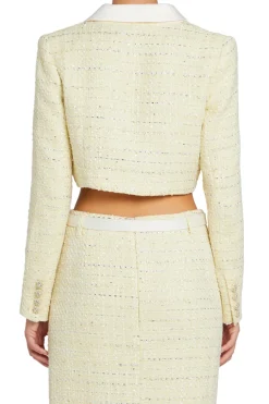 BOUCLE CROPPED JACKET