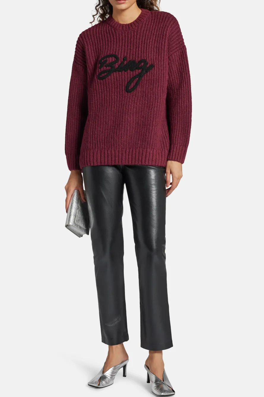 Bruno Leather Pants in Black