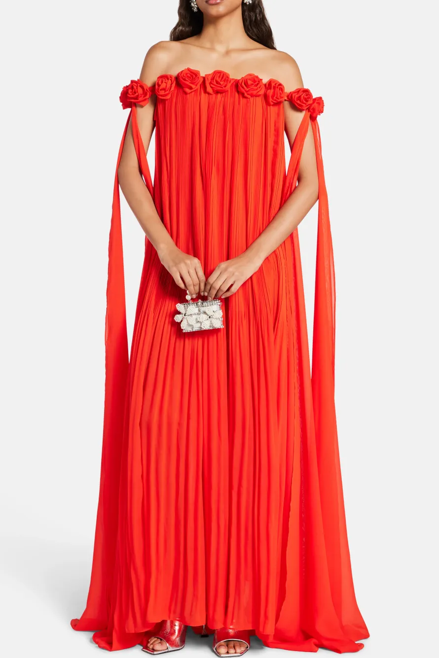 Camilla Draped Maxi Dress