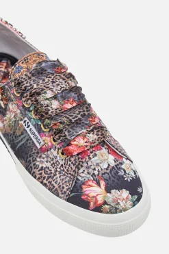 Camilla X Superga A Night At the Opera Printed Sneakers