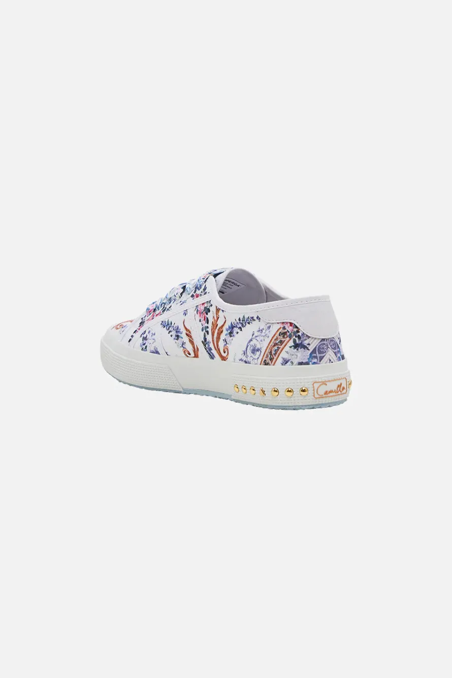 Camilla X Superga Season Of The Siren Printed Sneakers