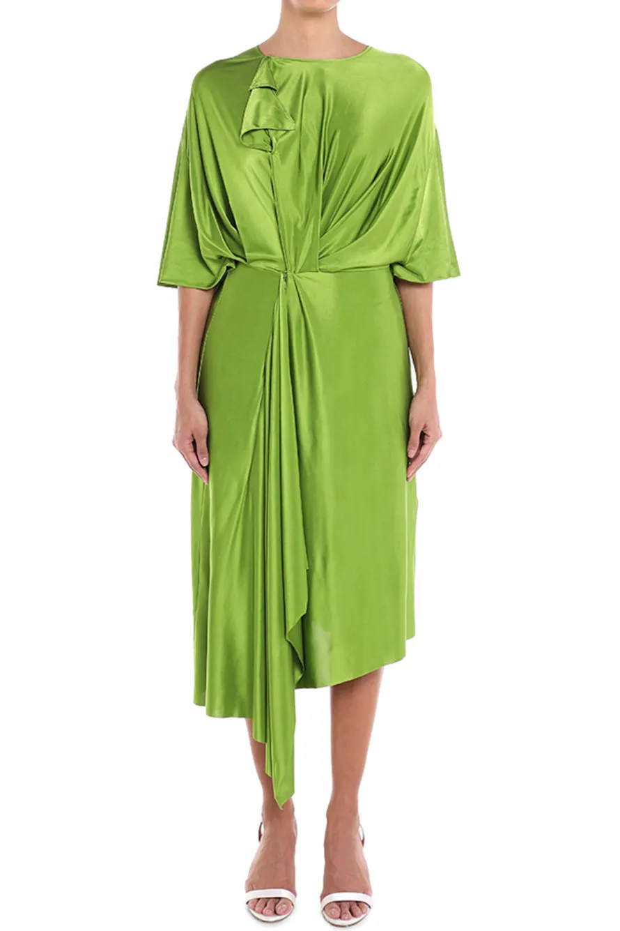 Cape Sleeve Cut Out Dress